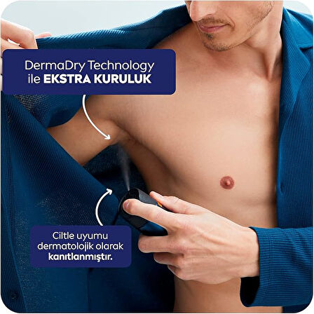 NIVEA Derma Control Clinical Erkek Sprey 150ml X 5 ADET