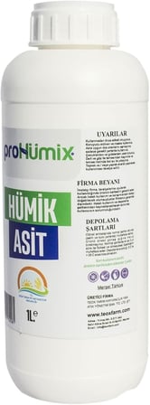 Tüm Bitkiler İ̇Çin Toprak Düzenleyici Köklendirici Hümik-Fülvik 1 Litre