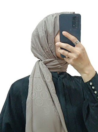 JAKARLI LYS LOGO DESENLİ ŞAL 1033