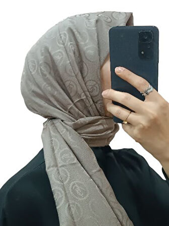 JAKARLI LYS LOGO DESENLİ ŞAL 1033