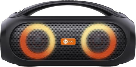 DS152 36W Kablosuz Bluetooth 5.1 Hoparlör - RGB Aydınlatmalı IPX5 Suya Dayanıklı BT/AUX/USB Girişli TWS Stereo Boombox Taşınabilir Hoparlör