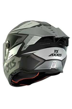 HAWK SV EVO IXIL A02 MATT TITANIUM MOTOSİKLET KASKI ECE 22.06 ve DOT