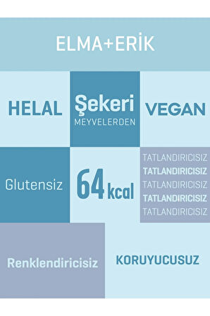 Mixmey Ekşi Sever Meyve Bar 24 Adet | Vegan, Glutensiz, Sağlıklı Vegan Atıştırmalık - 20gr X 12 Adet