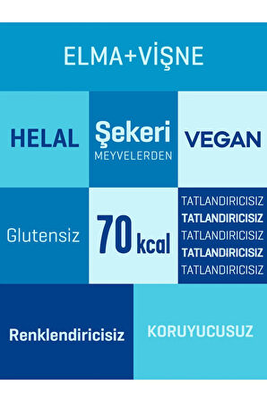 Mixmey Ekşi Sever Meyve Bar 24 Adet | Vegan, Glutensiz, Sağlıklı Vegan Atıştırmalık - 20gr X 12 Adet