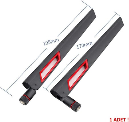 12dBi Dual Band Anten Rp Sma Erkek 2.4GHz 5.8GHz RF Gsm Wifi Sinyal Kuvvetlendirici Anten 2G/3G/4G LTE FPV Drone