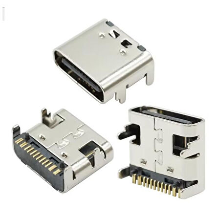 Intercom IC-266B-4 Type-C Şase Dişi 16 Pin Soket