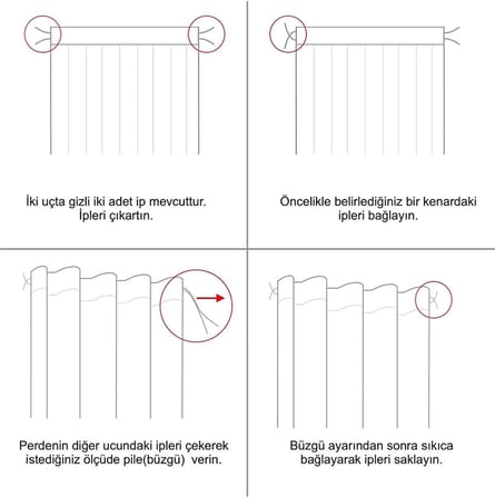 DE'VOR PERDE Kadife Görünümlü Kalın Fon Perde - Rengi,Taş 250 X 270