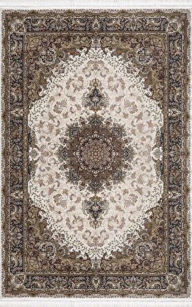 Artemis Halı Sılk 5158A LACİVERT KEMİK