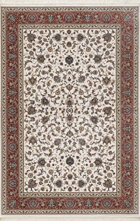 Artemis Halı Sılk 05160Y Bordo Krem Halı