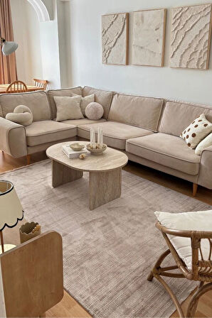 Apex Halı Truva Akrilik Halı Koleksiyonu 6651 Krem