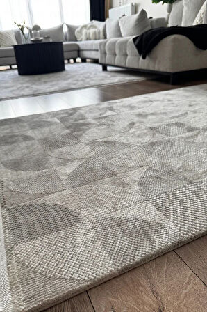 Apex Halı Truva Akrilik Halı Koleksiyonu 6621 Gri