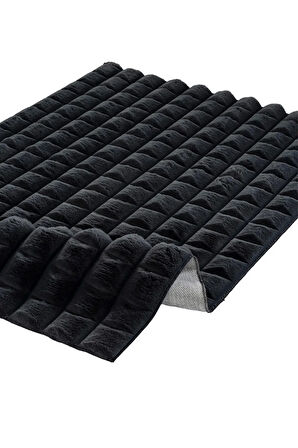 Apex Halı Diamante Peluş Halı 7006 Antrasit