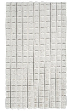 Apex Halı Diamante Peluş Halı 7002 Krem