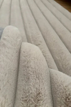 Apex Halı Linio Peluş Halı 8053 Bej