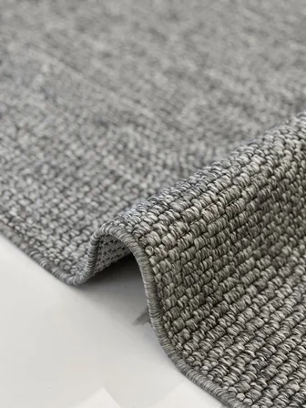 Woolen Jüt Halı 8102 GRİ