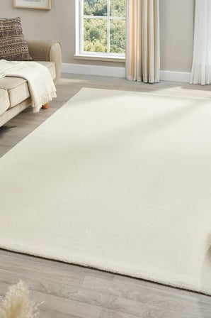 Seyran Halı Bali Shaggy Halı 4500 Krem