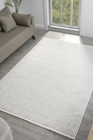 Seyran Halı Step Bukle Halı 360 Krem Bej