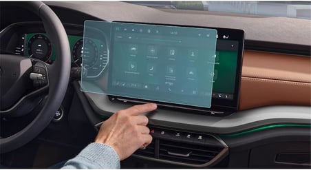 Skoda Octavia 13 inç Ekran Koruyucu Multimedya 2024