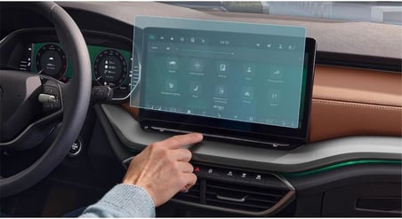 Skoda Octavia 13 inç Ekran Koruyucu Multimedya 2024