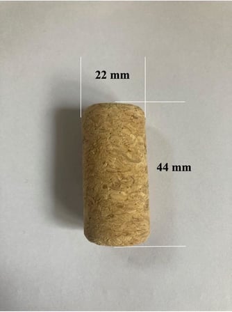 Kemerhisar Uzun 22X44 Mm Şişe Mantarı 50 Adet Doğal Şarap Şişesi Tıpası Mantar Tapa