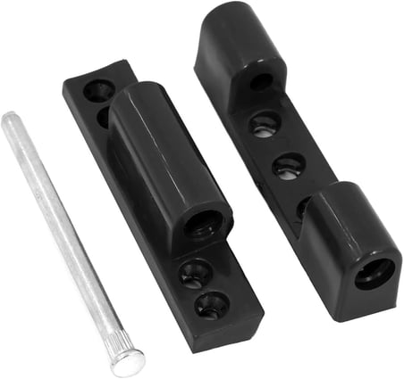 2 ADET 90mm Çelik SİYAH Menteşe - Uzun Ömürlü PVC-pimapen Çelik Menteşe- 90mm,9cm