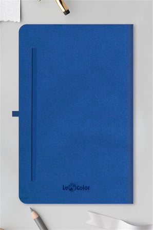 Tarihsiz Klasik Defter Rec Note 13x21 Çizgili Mavi