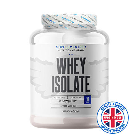 Supplementler.com Whey Isolate 1000 Gr - ÇİLEK