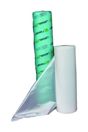 NAKSAN Naylon Branda 10mt X 25mt Şeffaf Sera Naylonu Brandası 180 Mc