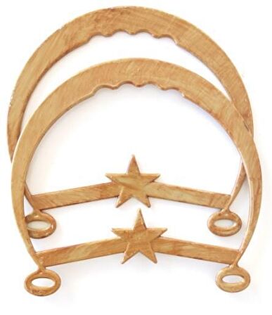 Bambu görünümlü plastik çanta sapı B15