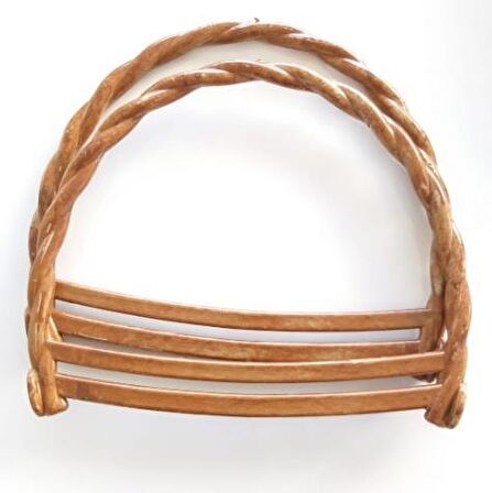 Bambu görünümlü plastik çanta sapı B8