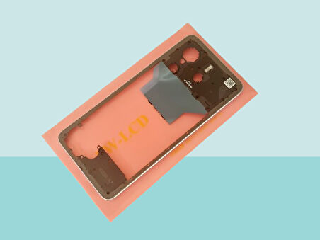 Tkgz - Xiaomi Redmi NOTE 14 KASA FULL Arka Kapak Batarya Kapağı - BEYAZ