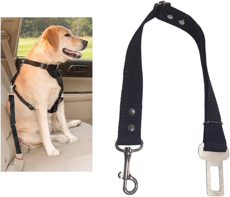 Köpek,Kedi Araç Emniyet Kemeri Tasması (SİYAH)