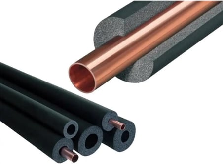 Ø 6/13 MM ODE R-FLEX PRM İZOLASYON KAUÇUK BORU (2 mt/ad) SİYAH Tek Ebat