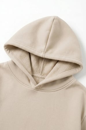 Unisex Balık Baskılı Oversize Hoodie Kapüşonlu Sweatshirt