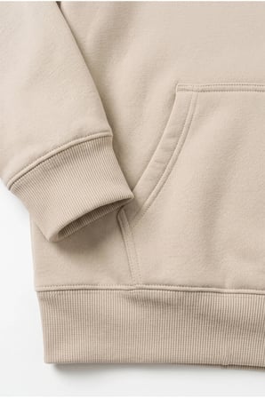 Unisex Balık Baskılı Oversize Hoodie Kapüşonlu Sweatshirt