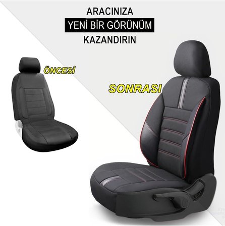 MEVAS OTO KILIFLARI Yıldız K Serisi Tam Set Oto Koltuk Kılıfı Opel Astra G ile uyumlu