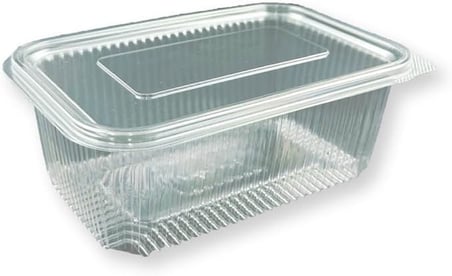plastik sızdırmaz kap 1kg cc kullan at tek kullanımlık plastik kapaklı kase 100 Adet