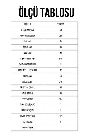 Apolet Detaylı Kruvaze Yaka Kemerli Yarım Astarlı Trenç Yelek Siyah