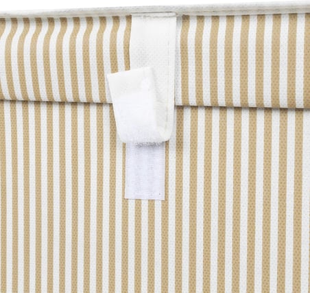 Çok Amaçlı Düzenleyici Kapaklı Sandık Tipi Kutu Hurç Organizer 3 Lü Set (Kahverengi, Maxi 50 x 40 x 30)