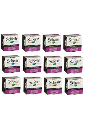 Schesir Ton ve Sığır Etli Kedi Konservesi 85 Gr. X 12 Adet