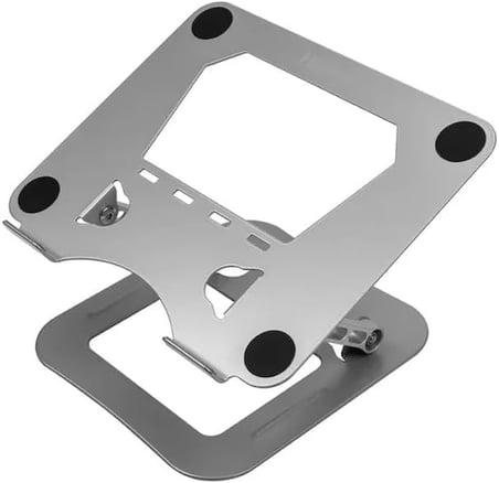 Daytona DYT-815 Metal Ergonomik Macbook Uyumlu Katlanabilir Laptop Standı (Silver)