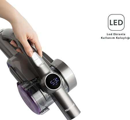 Homend Dustrider 1260H Dikey Şarjlı Kablosuz Süpürge