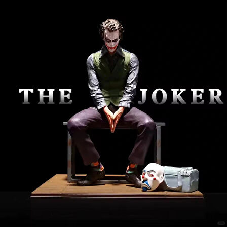 Oturan Joker Figürü Dekoratif Aksesuar masalı Araba, Masa, Oda, Ofis Için Hediyelik Süs Oyuncak