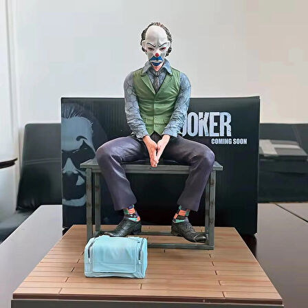 Oturan Joker Figürü Dekoratif Aksesuar masalı Araba, Masa, Oda, Ofis Için Hediyelik Süs Oyuncak