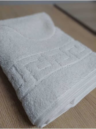 DENİZLİ ÇEYİZ Banyo Ayak Izli Yer Havlusu 1 Adet 50x70 Cm