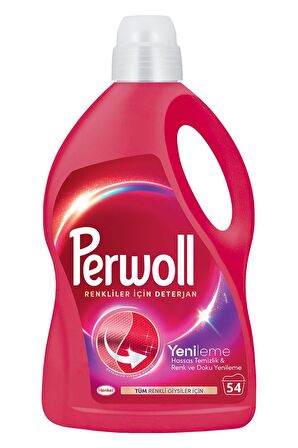 Perwoll Hassas Bakım Beyazlar Siyah Renkli (2.97L 162 Yıkama ) ÇiçekCazibesi Koyu Renkliler (2.75L 50 Yıkama) 4'lü Set