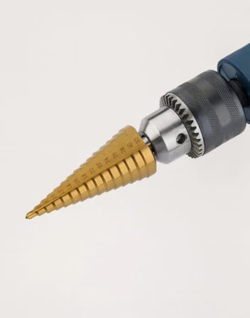 Paslanmaz Kademeli Matkap Ucu Ahşap Plastik Sac Delme Uç 4-20 Mm