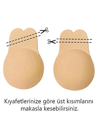 Göğüs Ucu Kapatıcı Kaldırıcı Hayalet Sütyen