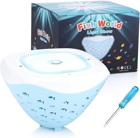 Yüzen LED Havuz Işığı RGB 5 Renk 5 Mod IP67 Su Geçirmez