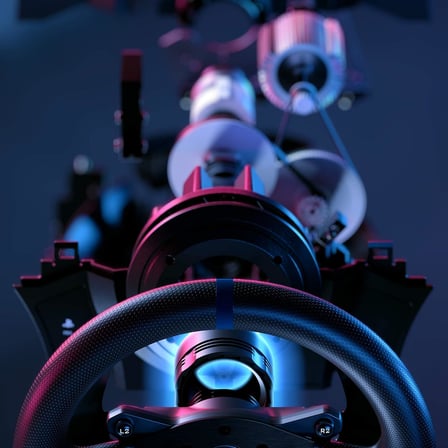 Thrustmaster T300 Racing Wheel Servo Base – Fırçasız Motorlu Force Feedback Yarış Direksiyonu Tabanı – PS5, PS4 ve PC ile Tam Uyumlu – Profesyonel Sim-Racing Temeli